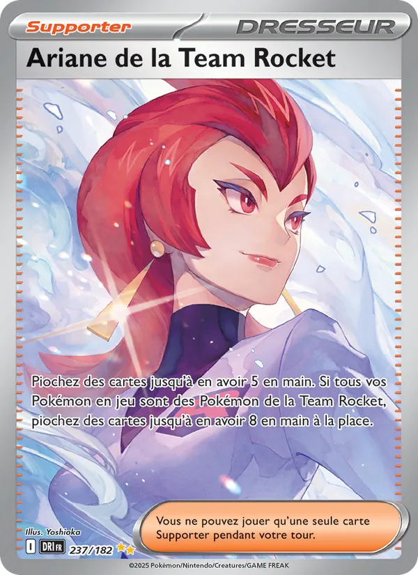 Carte Ariane de la Team Rocket 237/182 – Rivalités Destinées