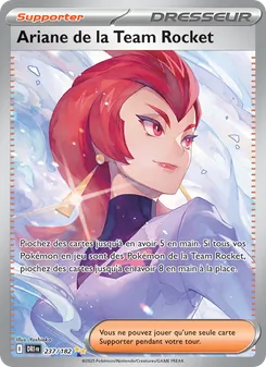 Carte Ariane de la Team Rocket 237/182 – Rivalités Destinées