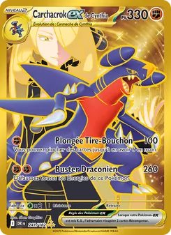 Carte Carchacrok-ex de Cynthia 241/182 – Rivalités Destinées