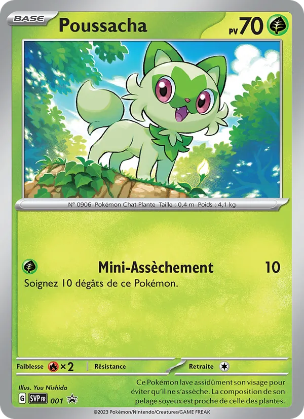 Carte Poussacha 001/225 – Promo SV