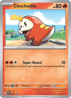 Carte Chochodile 002/225 – SVP Black Star Promos