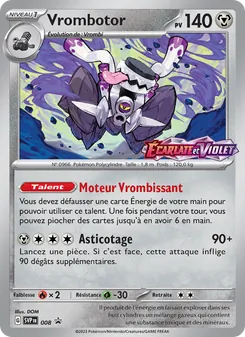 Carte Vrombotor 008/225 – SVP Black Star Promos