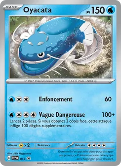 Carte Oyacata 012/225 – SVP Black Star Promos