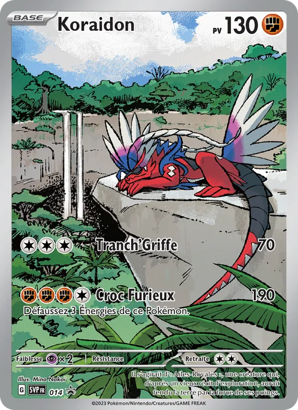 Carte Koraidon 014/225 – Promo SV