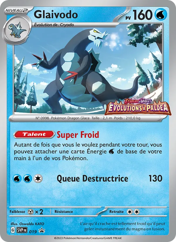 Carte Glaivodo 019/225 – Promo SV