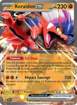Carte Koraidon-ex 029/225 – SVP Black Star Promos