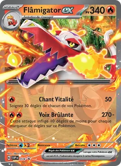 Carte Flâmigator-ex 034/225 – SVP Black Star Promos