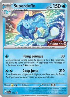 Carte Superdofin 036/225 – SVP Black Star Promos