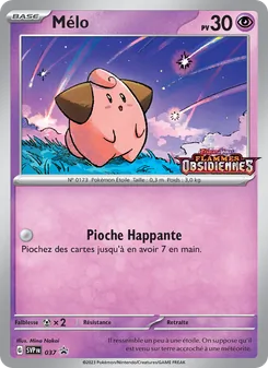 Carte Mélo 037/225 – SVP Black Star Promos