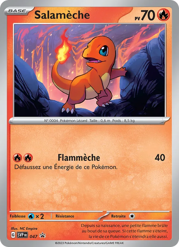 Carte Salamèche 047/225 – Promo SV
