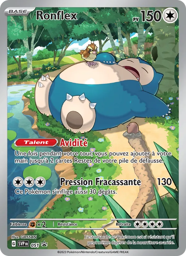 Carte Ronflex 051/225 – Promo SV