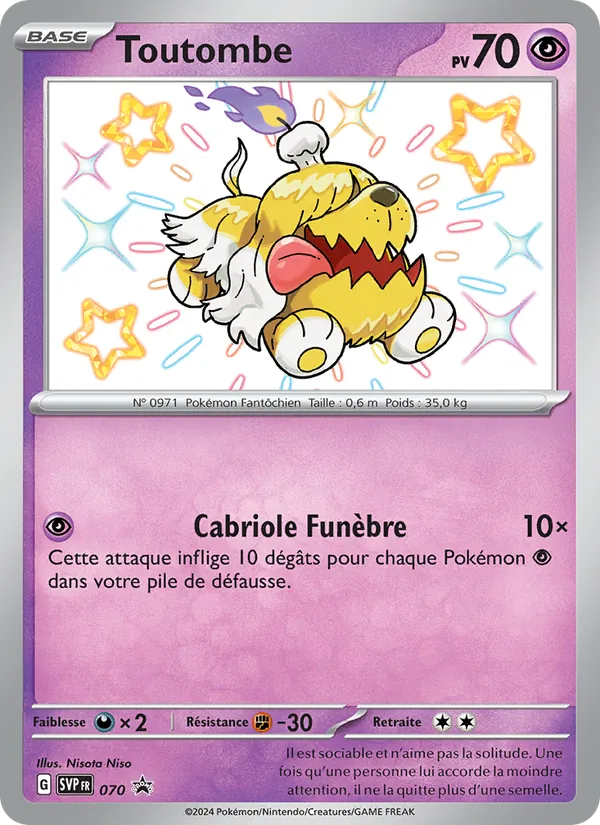 Carte Toutombe 070/225 – Promo SV