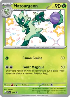 Carte Matourgeon 077/225 – Promo SV