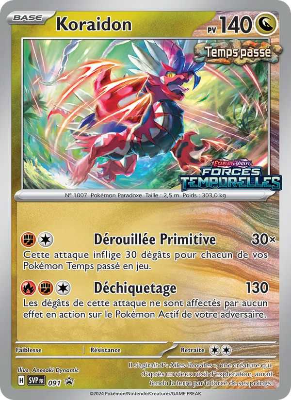Carte Koraidon 091/225 – Promo SV
