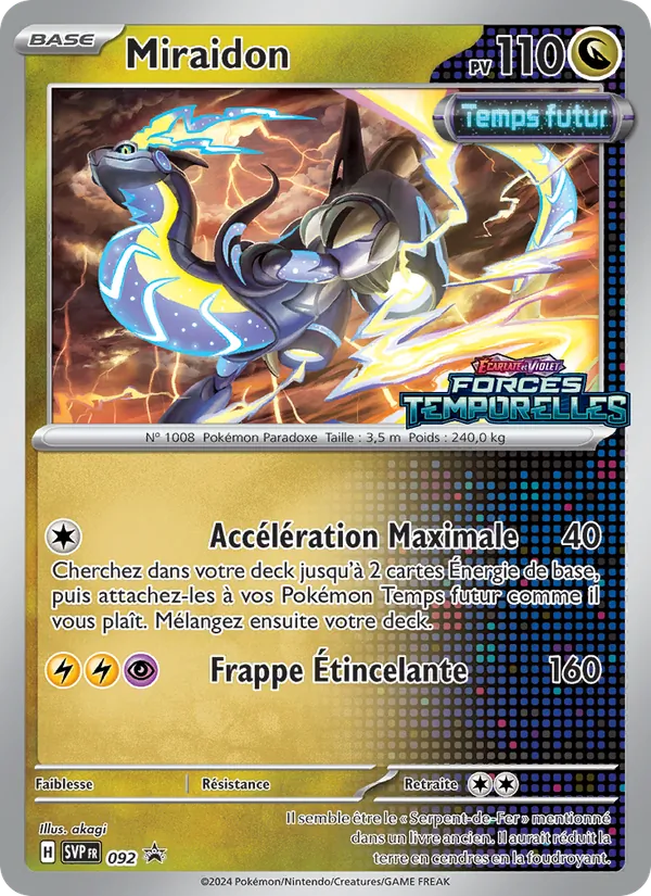 Carte Miraidon 092/225 – Promo SV