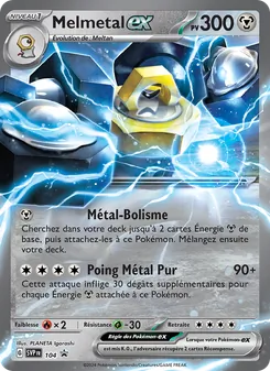 Carte Melmetal-ex 104/225 – Promo SV