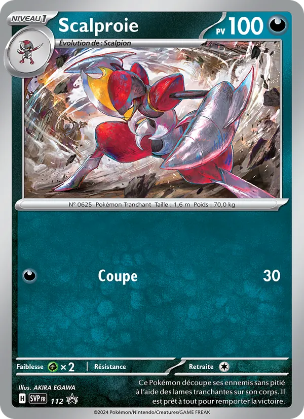 Carte Scalproie 112/225 – Promo SV