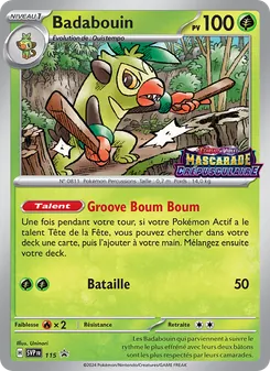 Carte Badabouin 115/225 – Promo SV