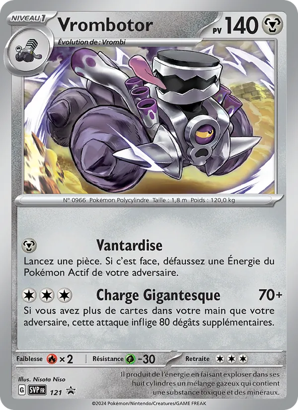 Carte Vrombotor 121/225 – Promo SV