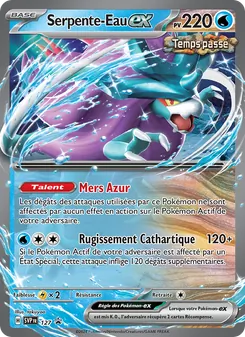 Carte Serpente-Eau-ex 127/225 – SVP Black Star Promos