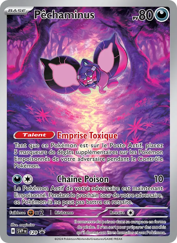 Carte Pêchaminus 129/225 – Promo SV