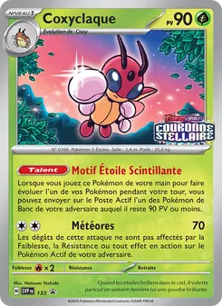Carte Coxyclaque 133/225 – SVP Black Star Promos
