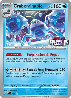 Carte Crabominable 134/225 – Promo SV