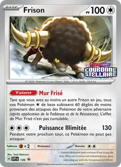 Carte Frison 136/225 – SVP Black Star Promos