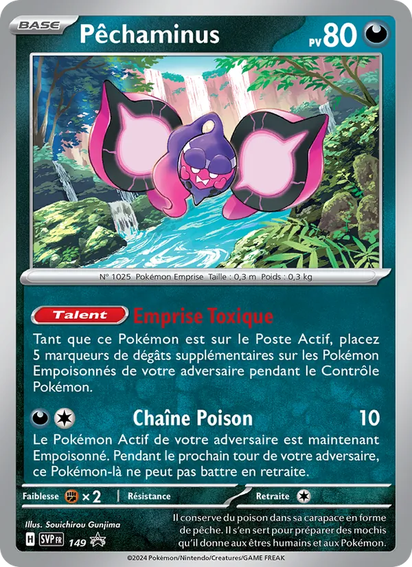 Carte Pêchaminus 149/225 – Promo SV
