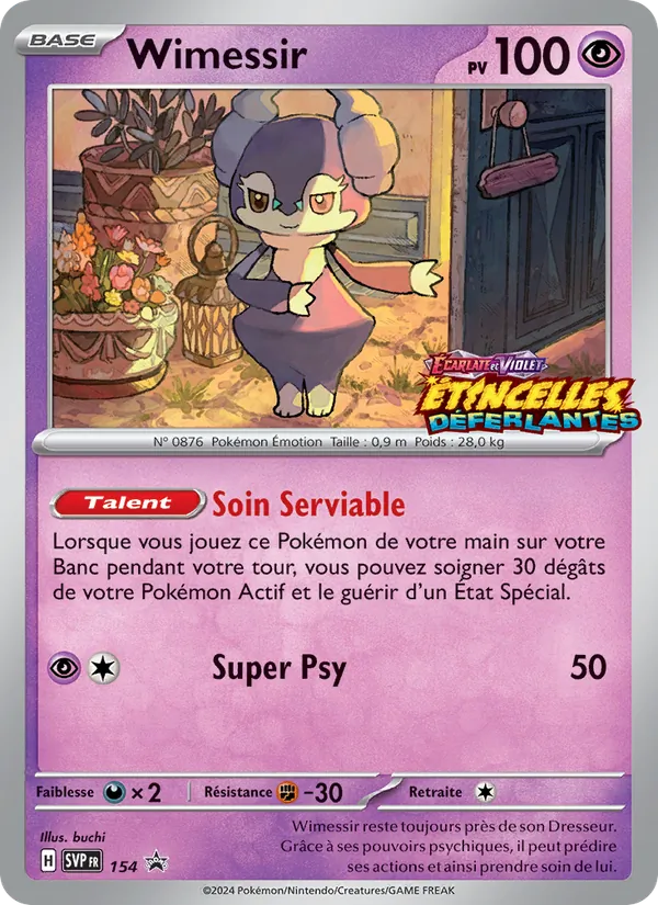 Carte Wimessir 154/225 – Promo SV