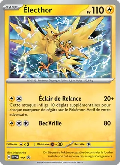 Carte Électhor 157/225 – SVP Black Star Promos
