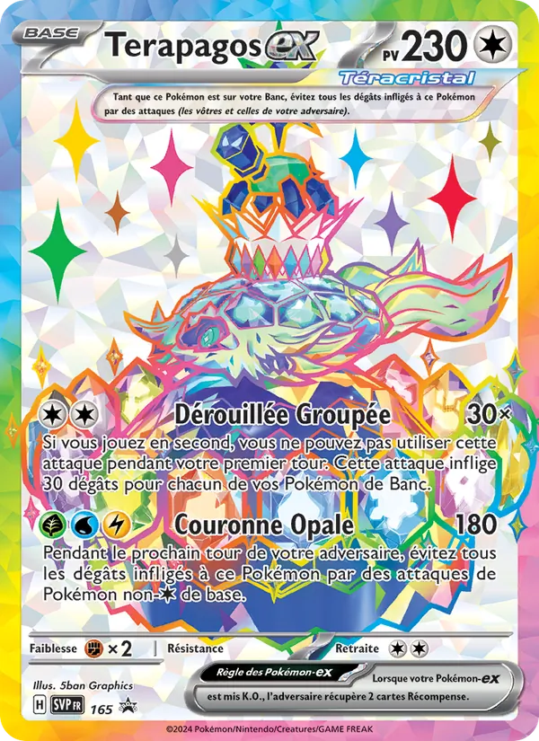 Carte Terapagos-ex 165/225 – Promo SV