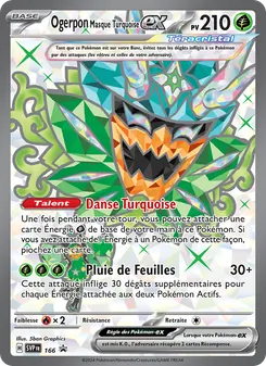 Carte Ogerpon Masque Turquoise-ex 166/225 – Promo SV