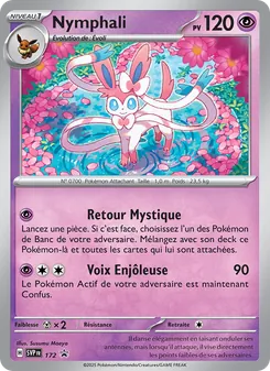 Carte Nymphali 172/225 – SVP Black Star Promos