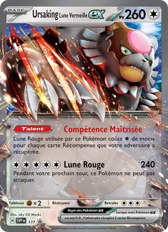 Carte Ursaking Lune Vermeille-ex 177/225 – SVP Black Star Promos