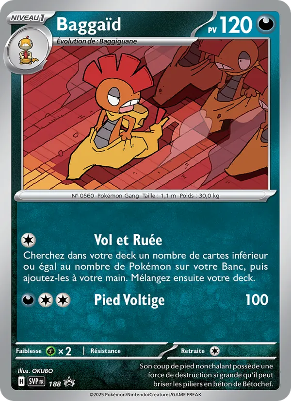 Carte Baggaïd 188/225 – Promo SV