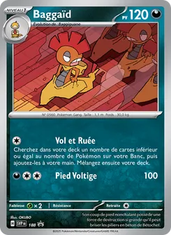 Carte Baggaïd 188/225 – Promo SV
