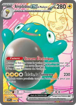 Carte Ampibidou-ex de Mashynn 194/225 – Promo SV