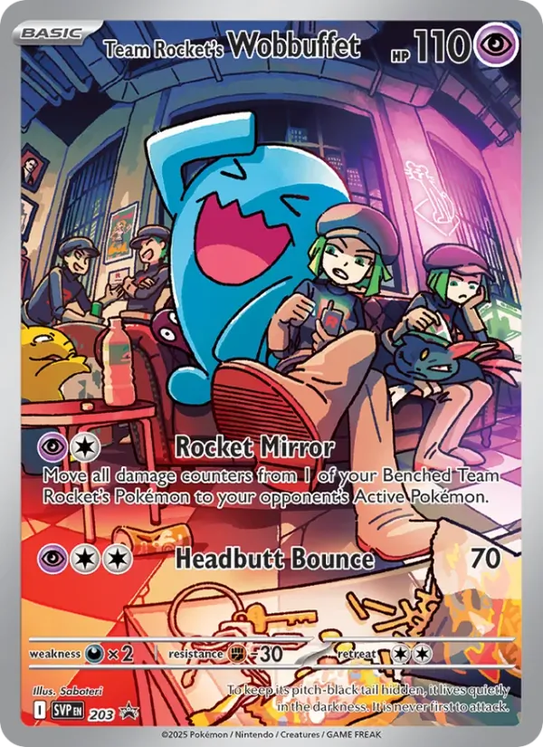 Carte Qulbutoké de la Team Rocket 203/225 – Promo SV