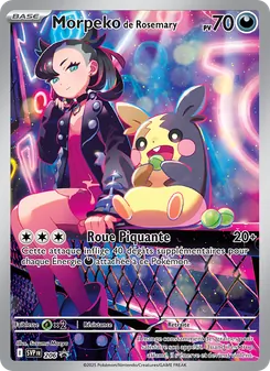 Carte Morpeko de Rosemary 206/225 – SVP Black Star Promos