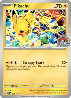 Carte Pikachu 225/225 – SVP Black Star Promos