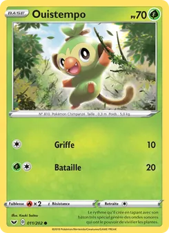 Carte Ouistempo 11/202 – Épée et Bouclier
