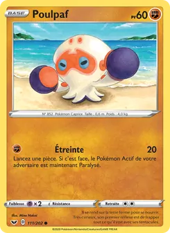 Carte Poulpaf 111/202 – Épée et Bouclier