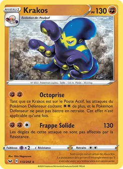 Carte Krakos 113/202 – Épée et Bouclier