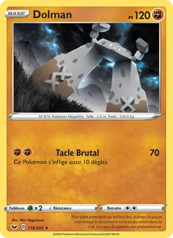 Carte Dolman 114/202 – Épée et Bouclier