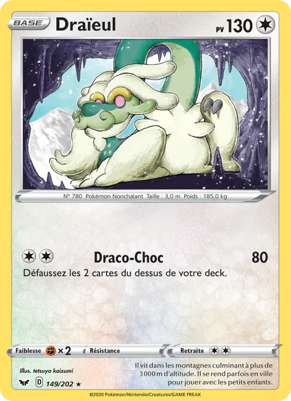 Carte Draïeul 149/202 – Épée et Bouclier
