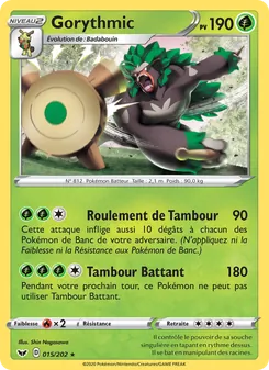 Carte Gorythmic 15/202 – Épée et Bouclier
