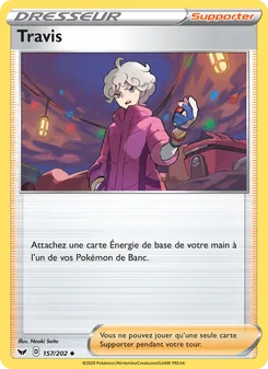 Carte Travis 157/202 – Épée et Bouclier