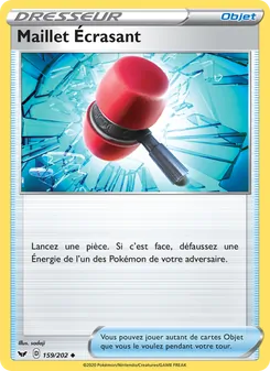 Carte Maillet Écrasant 159/202 – Épée et Bouclier
