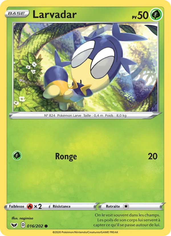 Carte Larvadar 16/202 – Épée et Bouclier